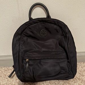 TORY BURCH Ella Nylon Backpack - Black